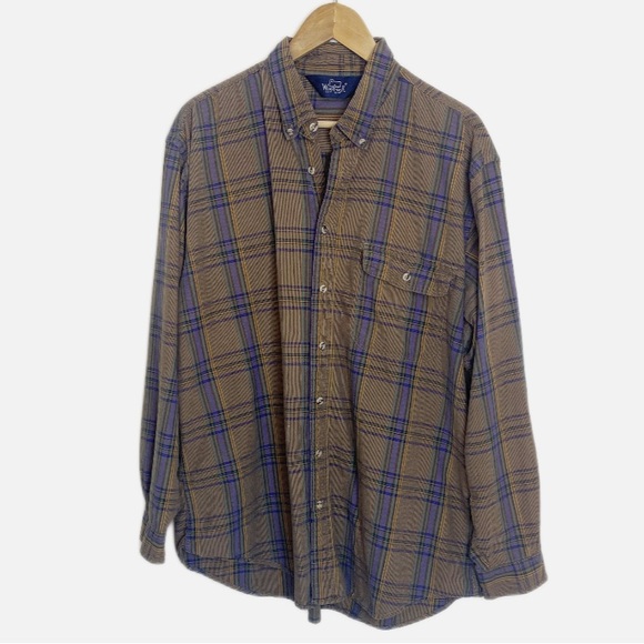 Woolrich Other - Vintage Woolrich plaid button up shirt